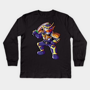 Kamen Rider Gaim Chibi Kids Long Sleeve T-Shirt